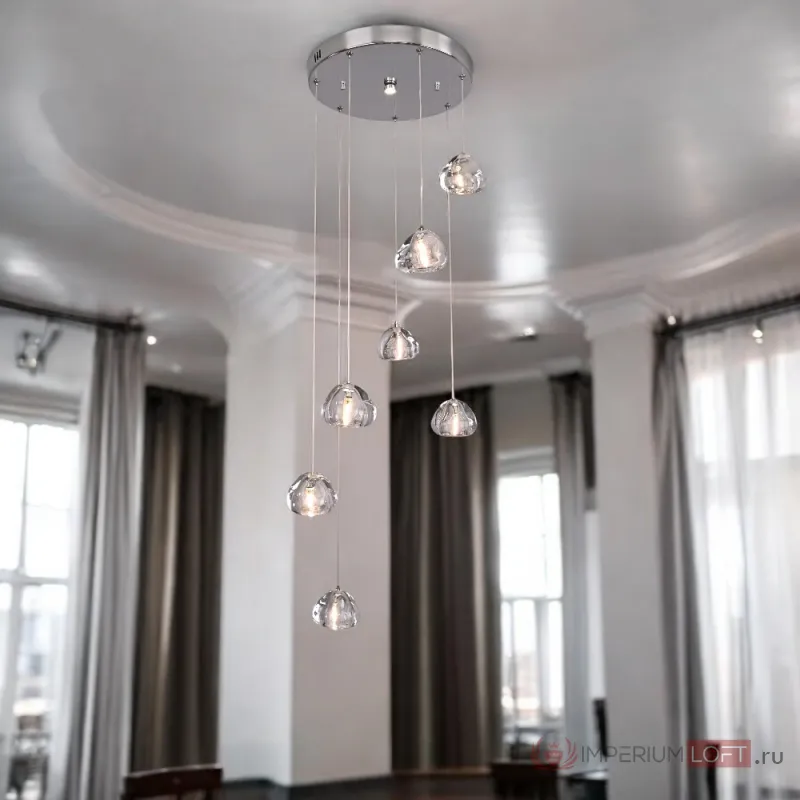 Подвесная люстра METEORA 7 от ImperiumLoft