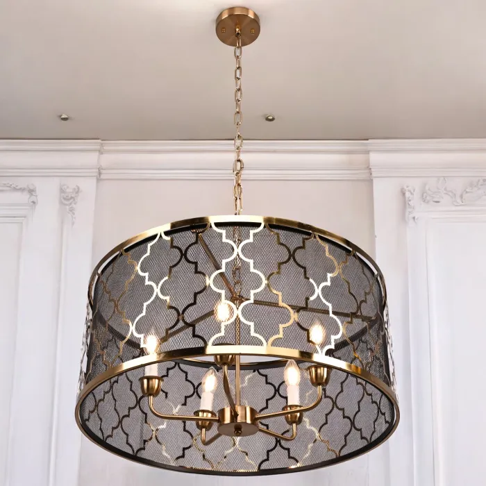 Люстра Romeo Five Light Pendant Lamp design by Cyan Design от ImperiumLoft