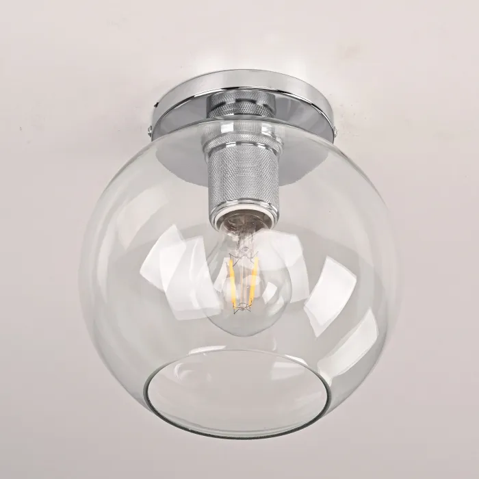 Потолочный светильник RH Utilitaire Globe Shade Flushmount от ImperiumLoft