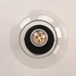 Потолочный светильник RH Utilitaire Globe  Shade Flushmount Black от ImperiumLoft