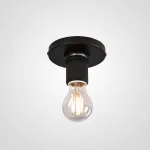 Потолочный светильник RH Utilitaire Socket Flushmount Black от ImperiumLoft