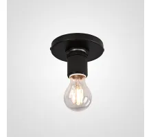 Потолочный светильник RH Utilitaire Socket Flushmount Black