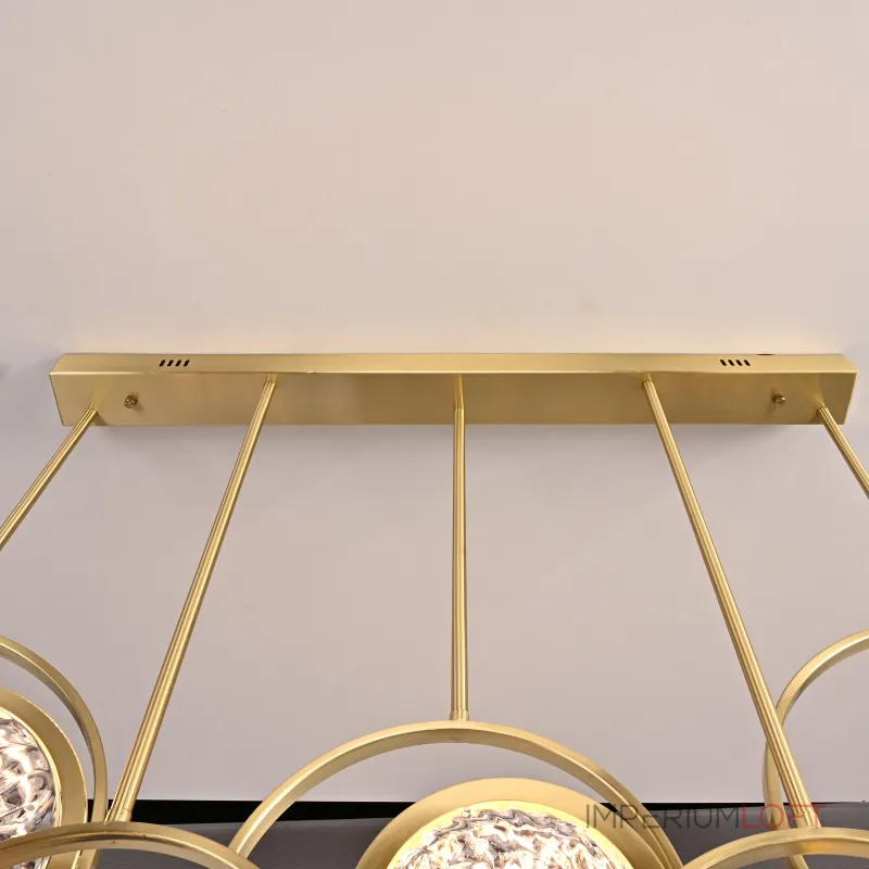 Дизайнерская люстра на штанге ЛУНА lighting collection L100 Дизайнерская люстра на штанге ЛУНА lighting collection L100