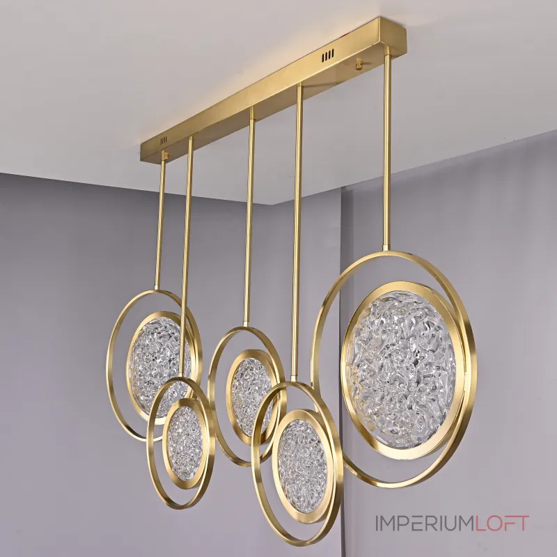 Дизайнерская люстра на штанге ЛУНА lighting collection L100 Дизайнерская люстра на штанге ЛУНА lighting collection L100