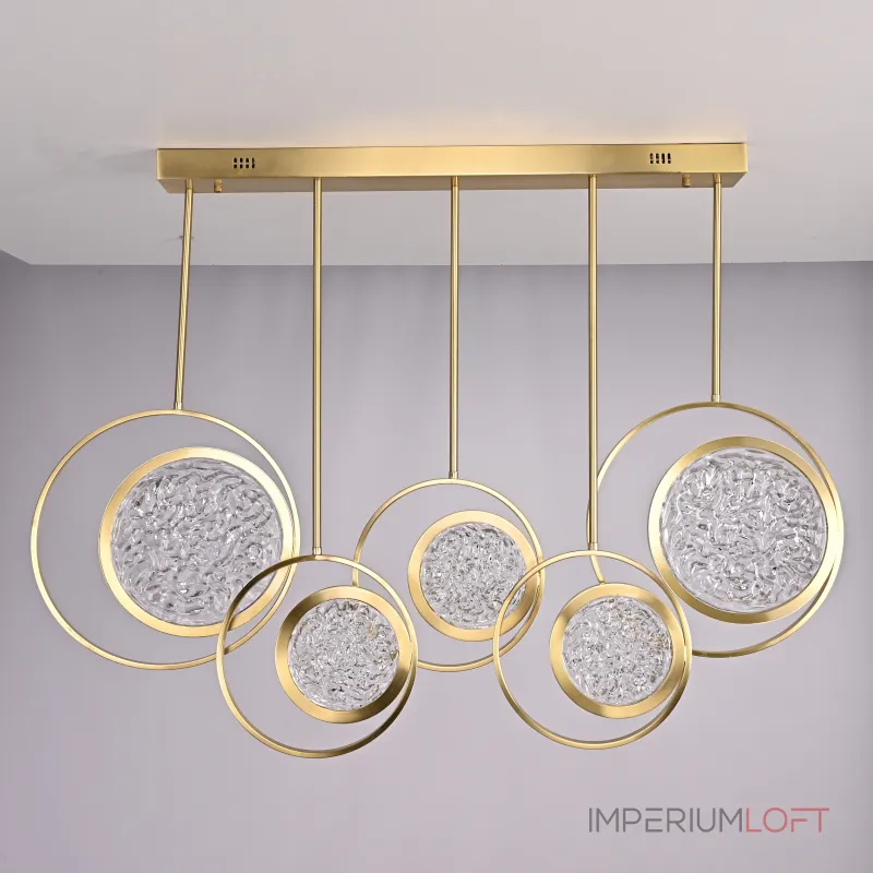 Дизайнерская люстра на штанге ЛУНА lighting collection L100 Дизайнерская люстра на штанге ЛУНА lighting collection L100