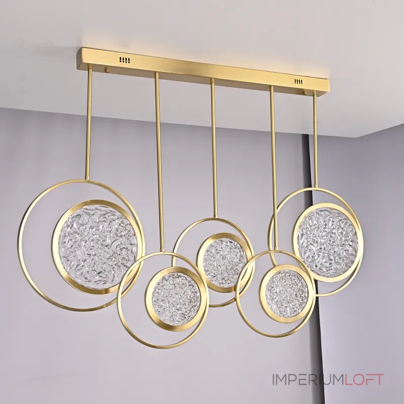 Дизайнерская люстра на штанге ЛУНА lighting collection L100 Дизайнерская люстра на штанге ЛУНА lighting collection L100