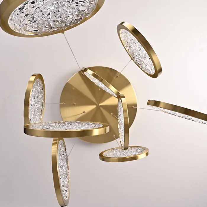 Дизайнерская люстра Moon lighting collection D50 от ImperiumLoft