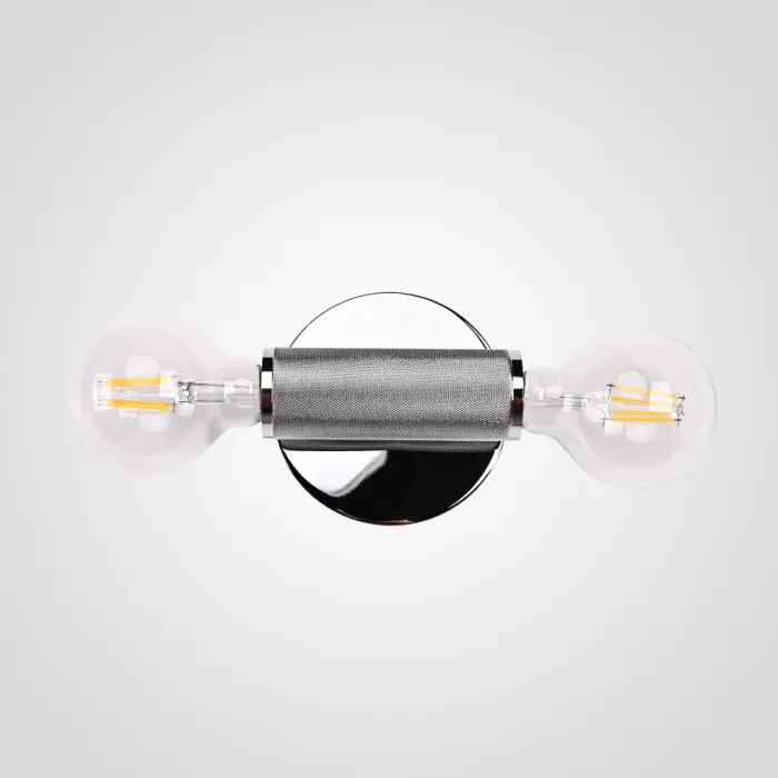 Бра RH Utilitaire Inline Sconce Silver от ImperiumLoft