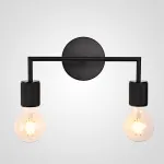 Бра RH Utilitaire Double Sconce Black от ImperiumLoft