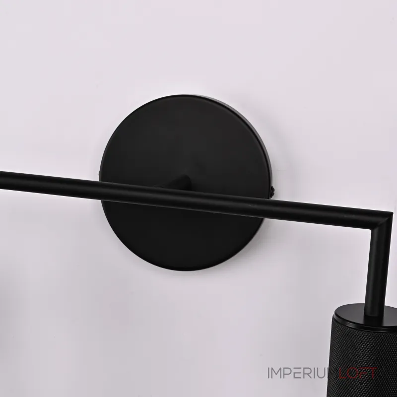 Бра RH Utilitaire Double Sconce Black от ImperiumLoft