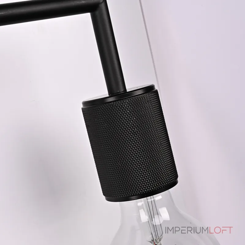 Бра RH Utilitaire Double Sconce Black от ImperiumLoft