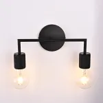 Бра RH Utilitaire Double Sconce Black от ImperiumLoft