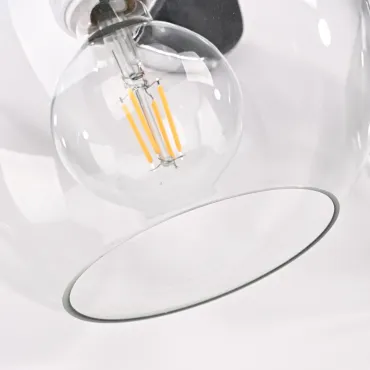 Бра RH Utilitaire Globe Shade Double Sconce Silver от ImperiumLoft