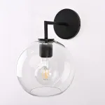 Бра RH Utilitaire Globe Shade Single Sconce Black от ImperiumLoft