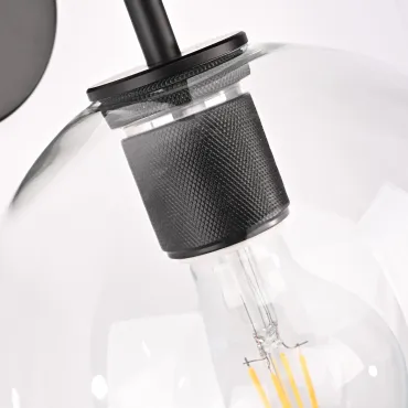 Бра RH Utilitaire Globe Shade Single Sconce Black от ImperiumLoft