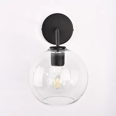 Бра RH Utilitaire Globe Shade Single Sconce Black от ImperiumLoft