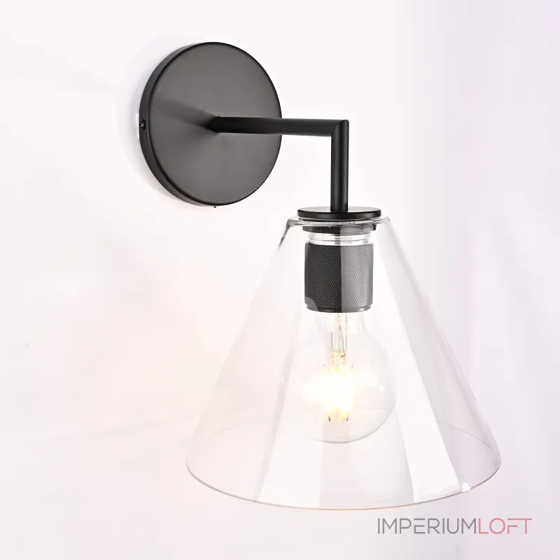 Бра RH Utilitaire Funnel Shade Single Sconce Black от ImperiumLoft Бра RH Utilitaire Funnel Shade Single Sconce Black от ImperiumLoft