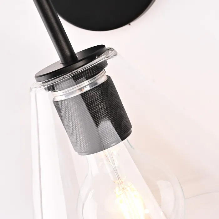 Бра RH Utilitaire Funnel Shade Single Sconce Black от ImperiumLoft