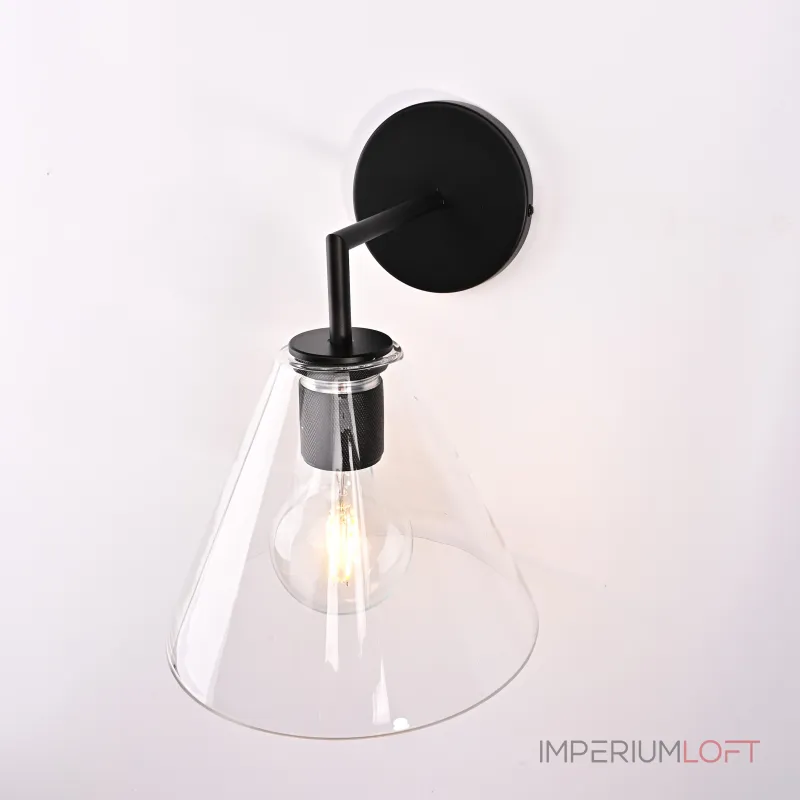 Бра RH Utilitaire Funnel Shade Single Sconce Black от ImperiumLoft Бра RH Utilitaire Funnel Shade Single Sconce Black от ImperiumLoft
