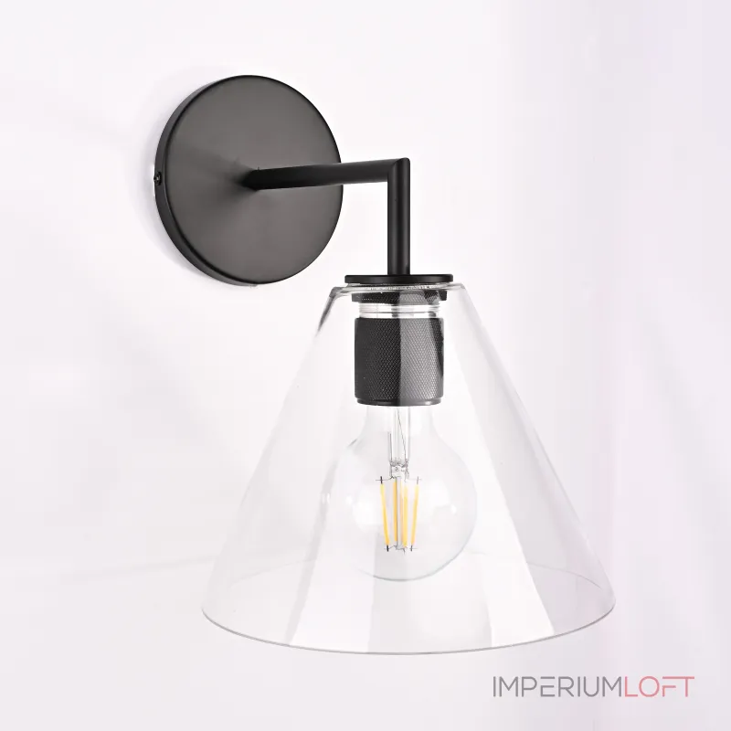 Бра RH Utilitaire Funnel Shade Single Sconce Black от ImperiumLoft Бра RH Utilitaire Funnel Shade Single Sconce Black от ImperiumLoft