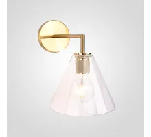 Бра RH Utilitaire Funnel Shade Single Sconce Brass