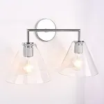 Бра RH Utilitaire Funnel Shade Double Sconce Silver от ImperiumLoft