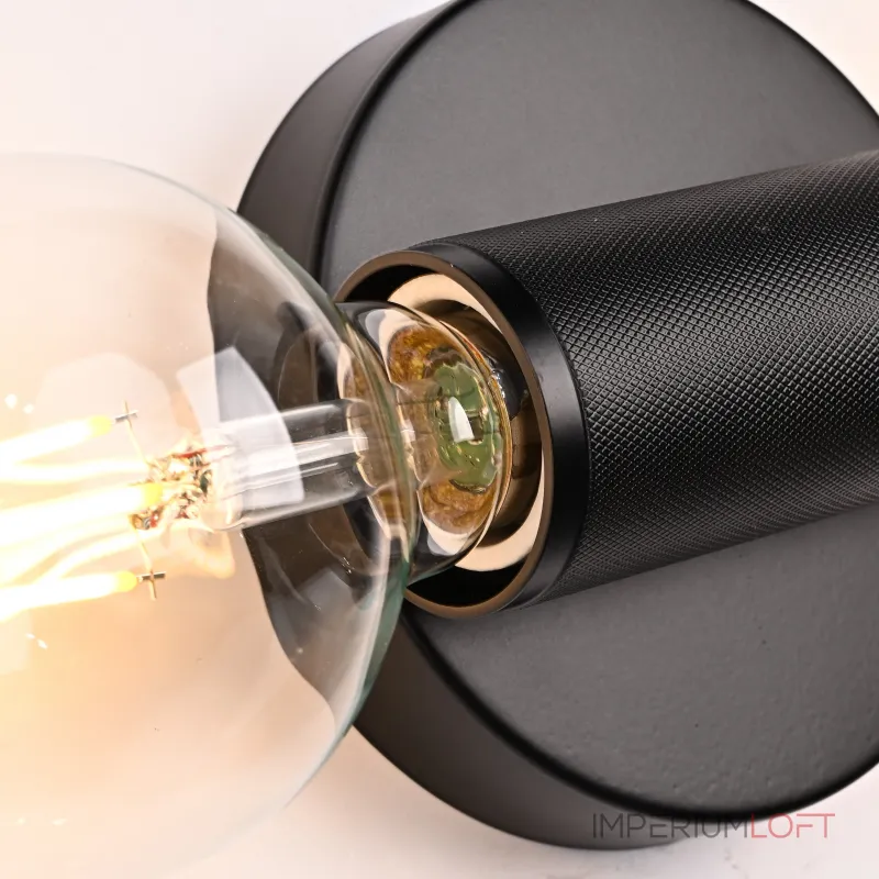 Бра RH Utilitaire Inline Sconce Black от ImperiumLoft Бра RH Utilitaire Inline Sconce Black от ImperiumLoft