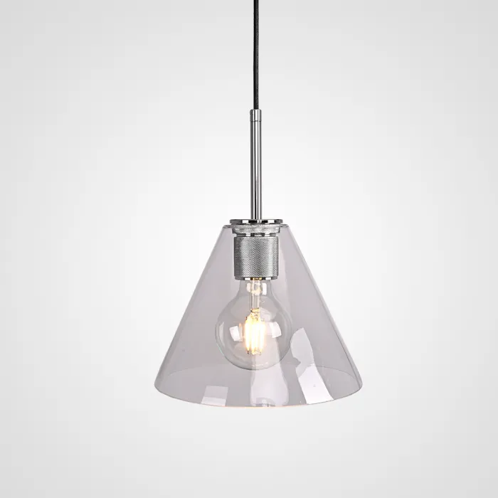 Подвесной светильник RH Utilitaire Funnel Pendant Silver от ImperiumLoft