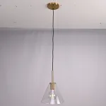 Подвесной светильник RH Utilitaire Funnel Pendant Brass от ImperiumLoft