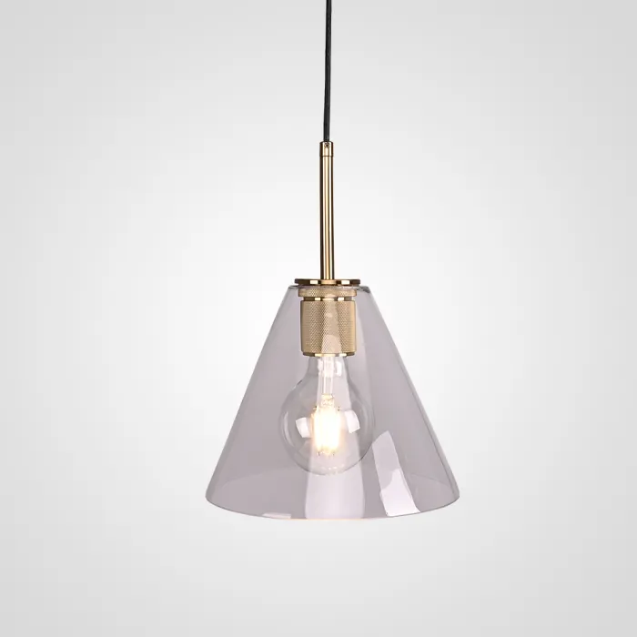 Подвесной светильник RH Utilitaire Funnel Pendant Brass от ImperiumLoft