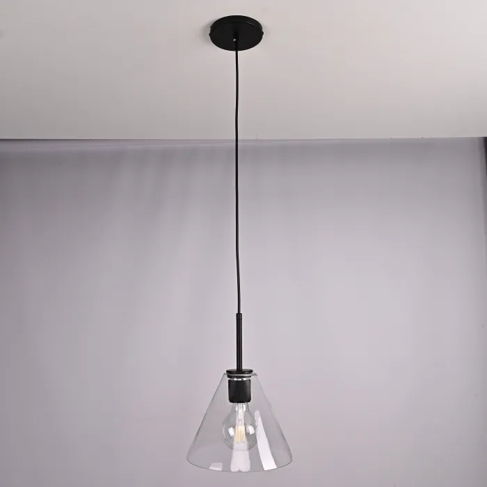 Подвесной светильник RH Utilitaire Funnel Pendant Black от ImperiumLoft