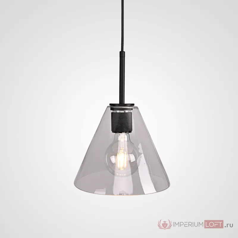Подвесной светильник RH Utilitaire Funnel Pendant Black от ImperiumLoft