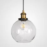 Подвесной светильник Loft Clear Glass Sphere Cloche от ImperiumLoft