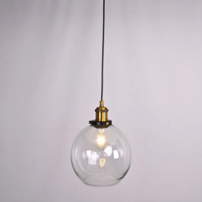 Подвесной светильник Loft Clear Glass Sphere Cloche от ImperiumLoft