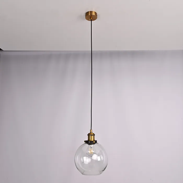 Подвесной светильник Loft Clear Glass Sphere Cloche от ImperiumLoft