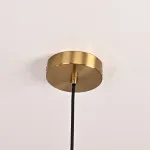 Подвесной светильник CATCH F cylinder brass D12 от ImperiumLoft