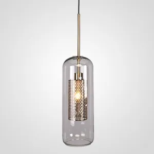 Подвесной светильник CATCH F cylinder brass D15