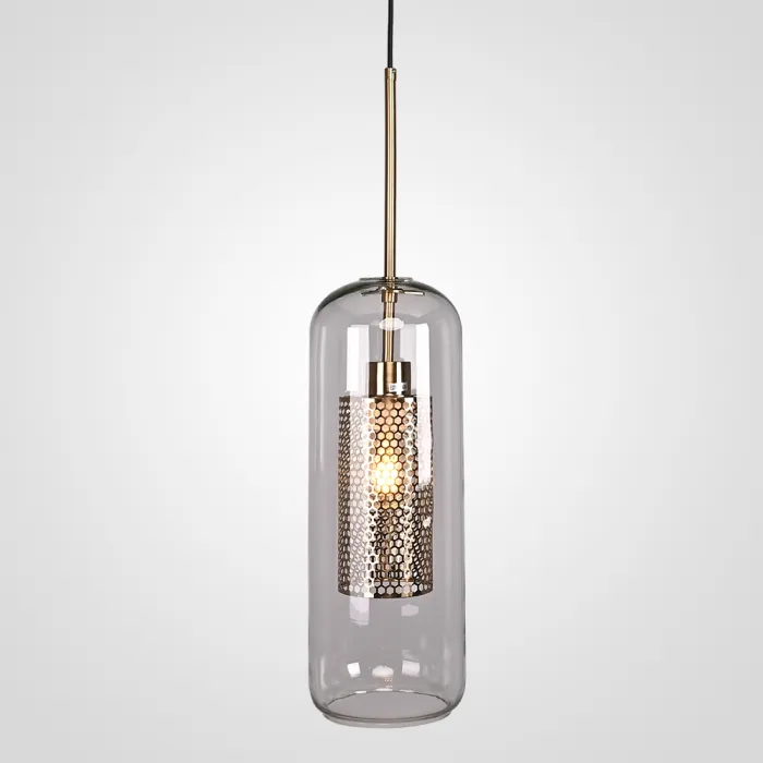 Подвесной светильник CATCH F cylinder brass D15 от ImperiumLoft