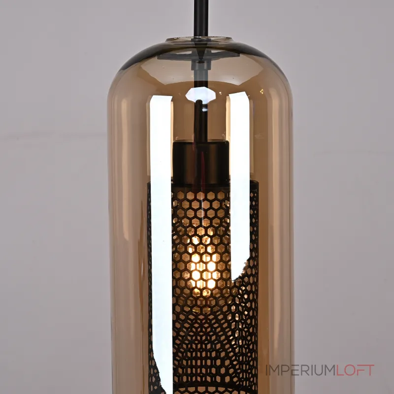 Подвесной светильник CATCH AMBER Cylinder S D15 Подвесной светильник CATCH AMBER Cylinder S D15