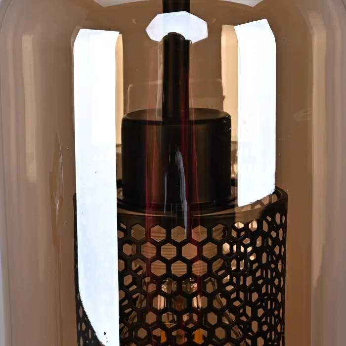Подвесной светильник CATCH AMBER Cylinder S D15 от ImperiumLoft