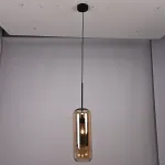 Подвесной светильник CATCH AMBER Cylinder S D15 от ImperiumLoft