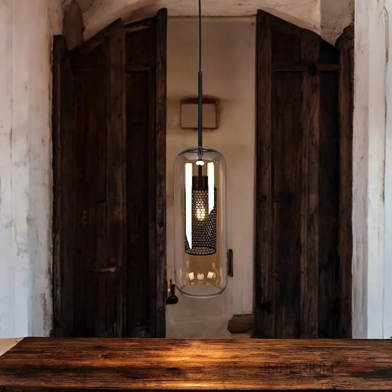 Подвесной светильник CATCH AMBER Cylinder S D12 Подвесной светильник CATCH AMBER Cylinder S D12