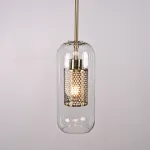 Подвесной светильник CATCH F cylinder brass D12 от ImperiumLoft