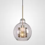 Подвесной светильник CATCH F pear brass D25 от ImperiumLoft