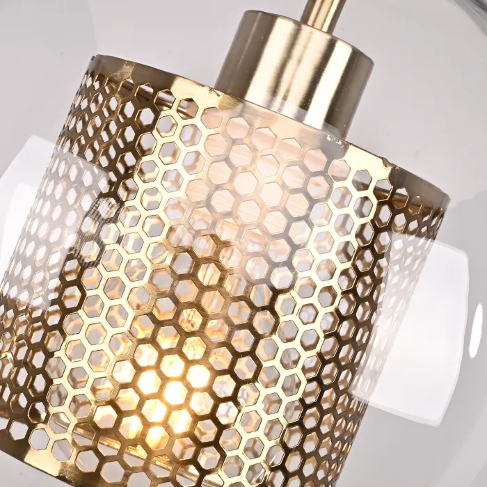Подвесной светильник CATCH F pear brass D25 от ImperiumLoft