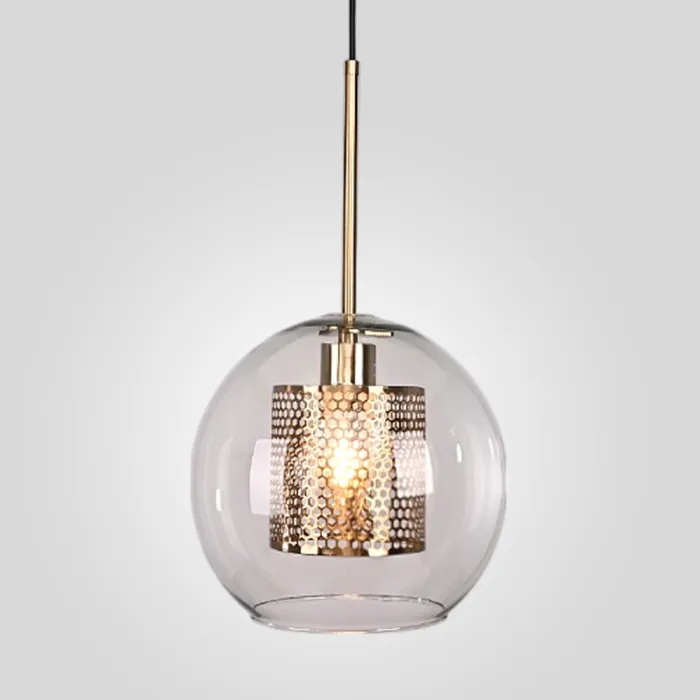 Подвесной светильник CATCH brass D24 от ImperiumLoft