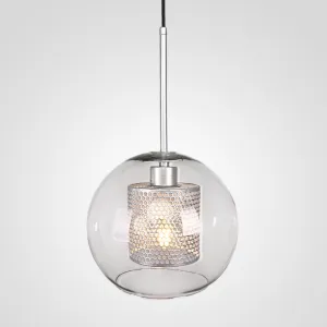 Подвесной светильник CATCH silver D24
