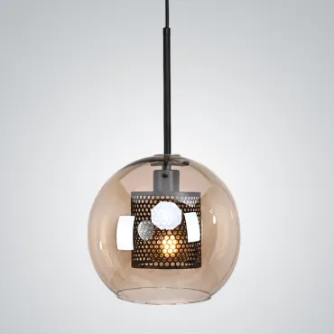 Подвесной светильник CATCH AMBER  Ball M D24