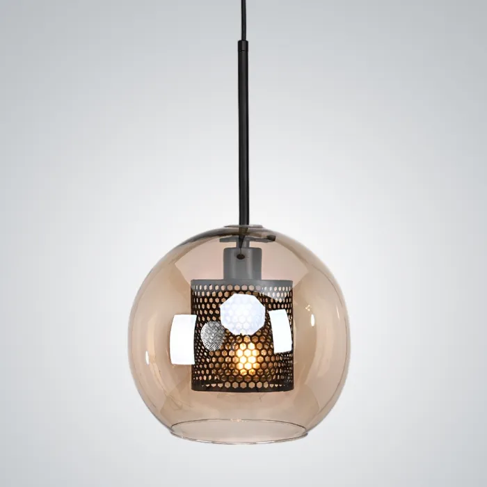 Подвесной светильник CATCH AMBER  Ball M D24 от ImperiumLoft