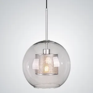 Подвесной светильник CATCH silver D30